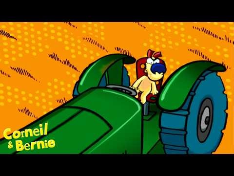 Corneil vs Broken Tractor 🚜 Funny Cartoons | Corneil & Bernie