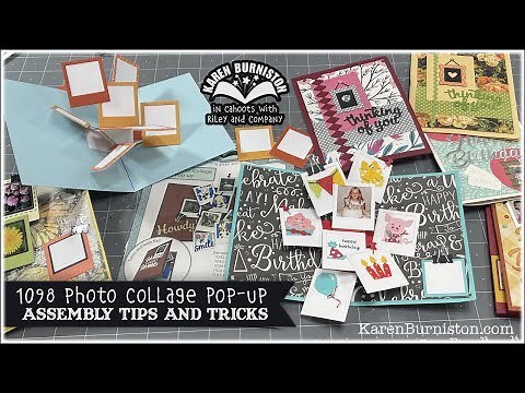 Karen Burniston Photo Collage Assembly Tips and Tricks