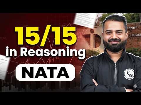 NATA Exam Reasoning Complete Syllabus & Weightage | Important Topics