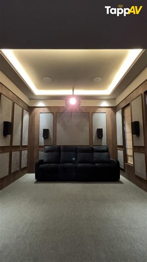 Clean Media Room Setup 🔥 | HiFi Sound & Projector Experience | Project by TappAV