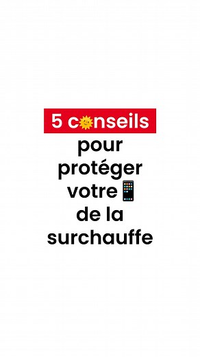 Il fait chaud non ? 🥵 ☝️À regarder attentivement pour préserver son smartphone cet été ! | SFR