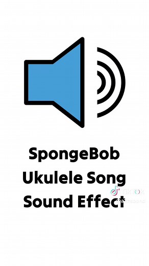 SpongeBob Ukulele Song Sound Effect #soundeffects #sound #soundviral #spongebob #ukulele #fyp