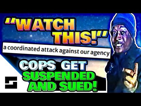 Cops Conspire and FAIL - Sued and Suspended Instead