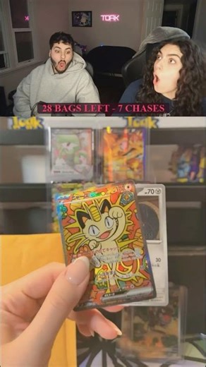 We Pulled The Most INSANE Meowth Card… 😱🔥 #pokemon #pokemoncards #pokemontcg