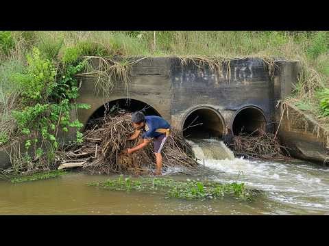 Remove Debris Always Clogged Culvert Drain