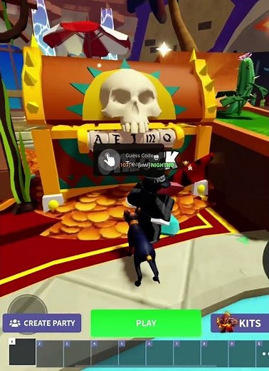 Code for week 3 treasure chest in bedwars riddle #roblox#bedwars#shortsviral