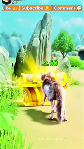 Weak Wolf Takes Revenge 🐺🔥 Becomes Ultimate Alpha Beast #wolfgame #wolf #animalshorts #wolfstory