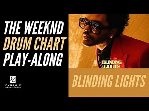The Weeknd | Blinding Lights Drum Chart/Transcription Play-along
