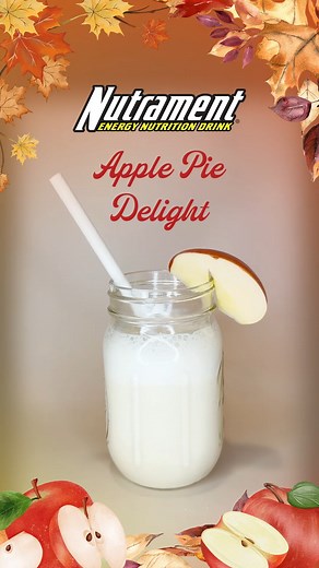 Calling all apple lovers! 🍎 If Nutrament Vanilla is your favorite, try this blended drink that deliciously captures the energy of the season. Have a Nutrament recipe that fuels you? Tag us and share your #Nutrament creations!​ #FuelYourNow #ApplePieDelight #FallFlavors #ProteinDrink #SeasonalRecipe | Nutrament