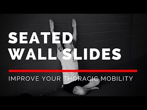 Seated Wall Slides (IMPROVE YOUR SHOULDER MOBILITY!)
