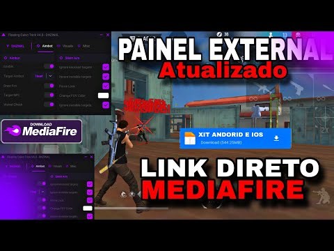 LINK DIRETO!!✅PAINEL EXTERNAL HEADTRICK ANDROID E IOS AIMBOT TRICK🩸LINK DIRETO MEDIAFIRE!!
