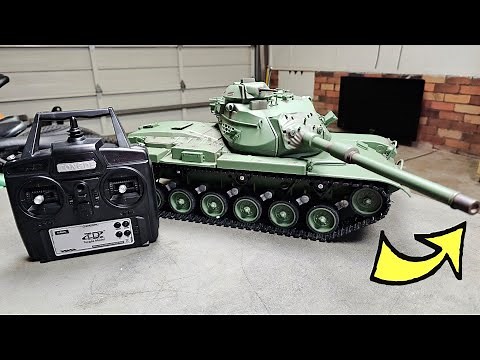 M60A3 1/16 RC TANK - WITH BB GUN!