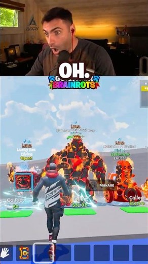 Avxry Opens 5 LAVA Lucky Rots in Go Up For Brainrots
