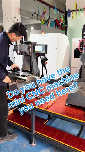 Is this the mini CNC machine you want to have?#cnc #cncmachine #5axis #vmc #fyp
