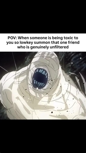 That One Unfiltered Friend 💀#anime #relatable #jujutsukaisen #amnewbutnottheleast #relatable