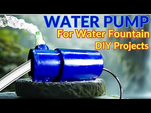 How to Make a Water Pump At Home 💦 | Diy water pump using dc motor