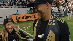 “These are the diehards. Live, breath, eat, sleep, drink #LAFC soccer." Phoenix Farrell is Black & Gold. 🎟️ lafc.me/2GBEhet | Los Angeles Football Club