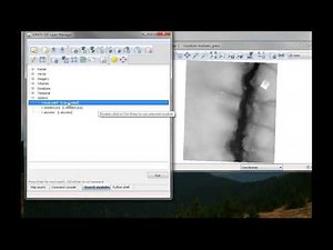 GRASS GIS 7.0 installing an addon and performing a Local Relief Model on DSM (LiDAR derived data)