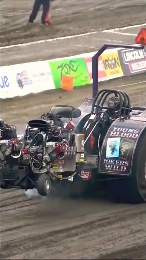 Young Blood Jokers Wilds tractors #tractorpulling #pulling #jcpullingvideos #ntpa