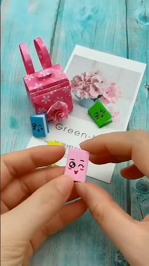 канцелярия своими руками 🌼 МИНИ БЛОКНОТ из одного листа бумаги 🌼🌼 МИНИ канцелярия