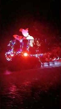 Annual Firetruck Christmas parade!