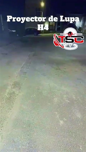 #luzledcarro #lupa #h4