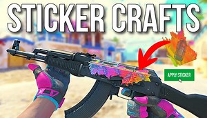 【CS2系列】全新的 CS2 贴纸搭配成品