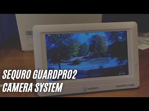 Sequro Wireless Security Camera System with Monitor Review, Manual | seQuro Guardpro2 1080P Camera