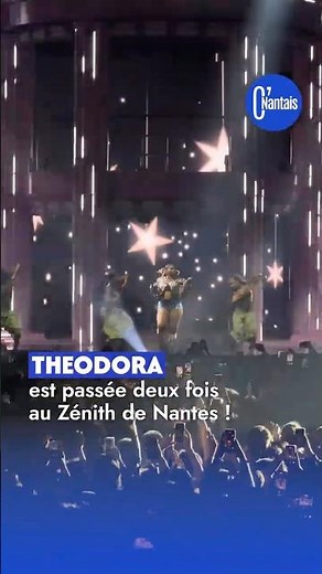 Théodora au Zénith de Nantes 😍 #theodora #zenith #nantes