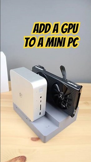 Add a GPU to your GTi 14 Mini PC with the Beelink EX Docking Station #beelink #gaming #techtok