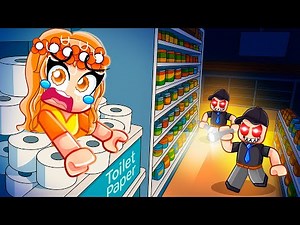 SURVIVING 100 Hours In The World’s SCARIEST Store in Roblox! (FACE CAM)