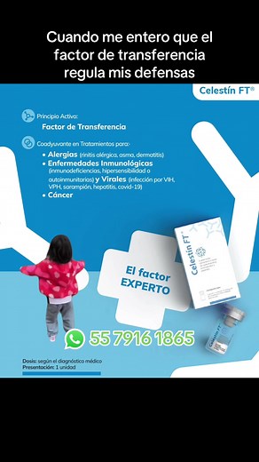 Factor de transferencia #alergias #defensas #sistemainmunologico #factordetransferencia #celestinft