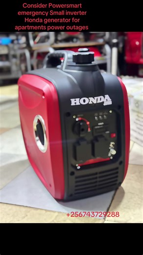 Consider Powersmart emergency Small inverter Honda generator for apartments power outages ☎️ 256743729288 for sale price in Kampala Uganda/ events hire perkins, Honda, Yamaha, Cummins, CAT SERVICE maintenance ❤️ 256743729288 HIRE /small 800W Generators Uganda for: Generators And Lighting Equipment | Construction Equipment | Welding Equipment | Block And Paver Making Equipment | Agricultural Equipment | Garage Equipment | Power Tools | Industrial Fabrication Equipment | Earth Moving Equipment | W