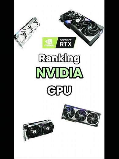 Ranking Nvidia GeForce GPUs Tier List in 2025 for PC Gaming