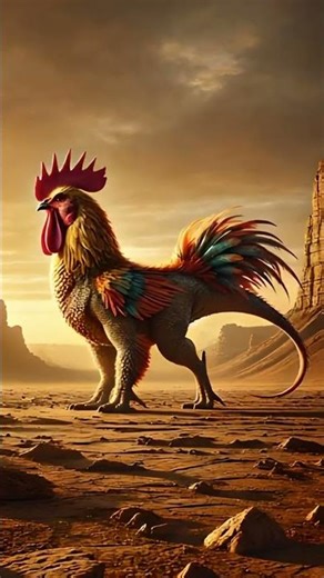 #Duniya ka sabse anokha janwar: Rooster-Iguana Hybrid! 🦎🐓#online #live