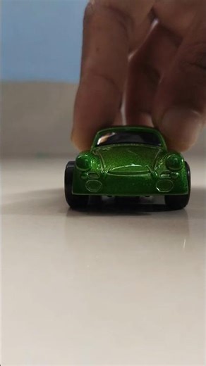 Die Cast Porche Car Toy Testing Video |Green Colour |