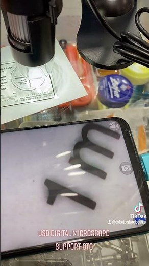 USB Digital Microscope, ready 1000X dan 1600X support Android! #shorts