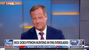 PYTHON HUNTING: Rick Reichmuth slithers down to Florida as hunters capture the invasive reptile, and brings some surprise guests to set. | Fox & Friends