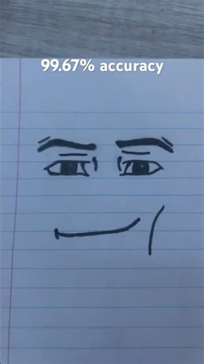 Silly Roblox man face #drawing #art #roblox #unfunny