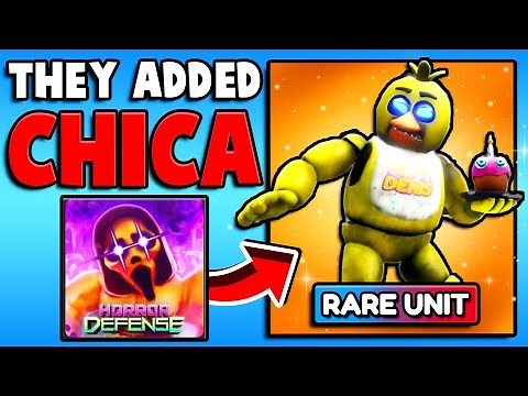 DEVS Added FNAF CHICA To Horror TD...