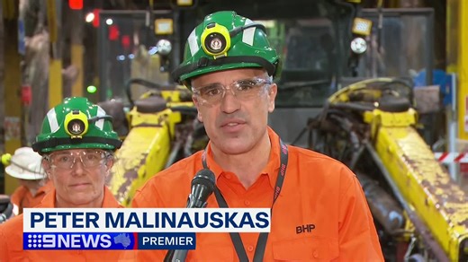 12K views · 94 reactions | A major expansion is destined for the Olympic Dam Mine, with mining giant BHP pouring nearly a $1 billion into the mammoth copper facility in northern SA. #9News | 9 News Adelaide | Facebook