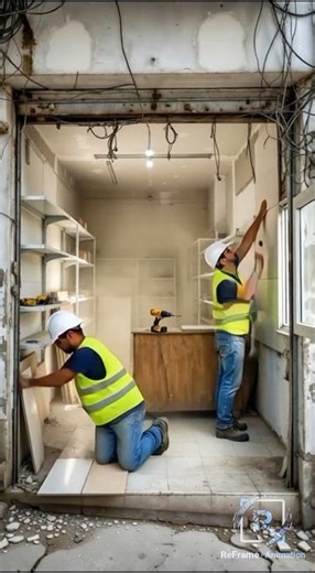 Amazing Shop Renovation Timelapse | Old Store to Luxury Modern Shoproom