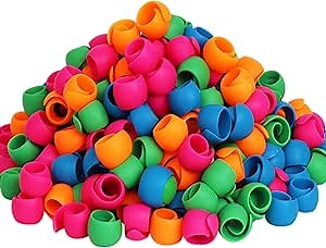 New Brothread 200pcs Thread Spool Savers/Spool Huggers - Prevent Tails from Unwinding - No Loose Ends for Sewing and Embroidery Machine Thread Spools