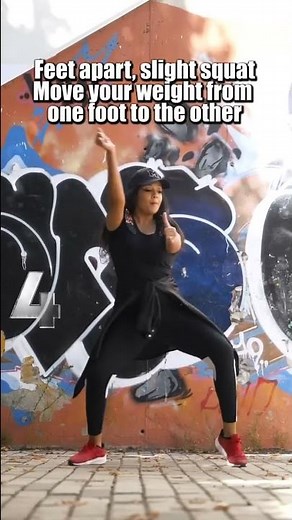 Learn this Kuthu routine with these 4 steps 🔥 #pablosandhanam #kuthudance #vinathasreeramkumar