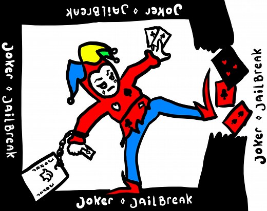Joker Jailbreak: a single player card game by Ramon Huiskamp