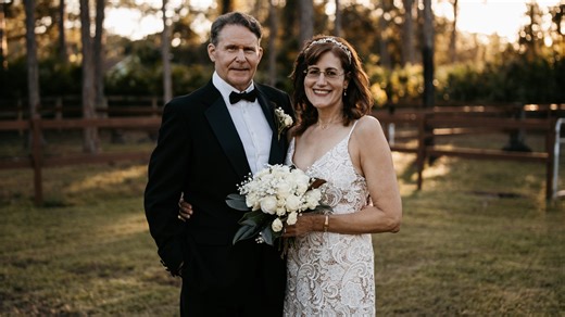 Our second marriage isn't a fairy tale, but it's a real-life love story