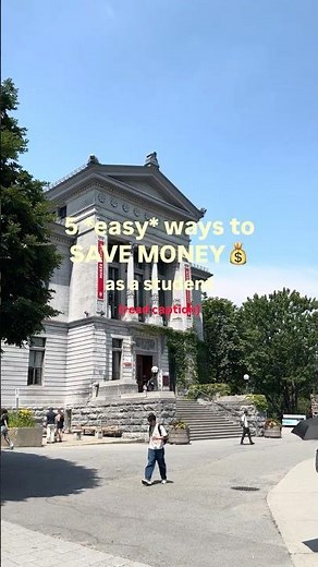 5 Easy Ways to Save Money as a Student