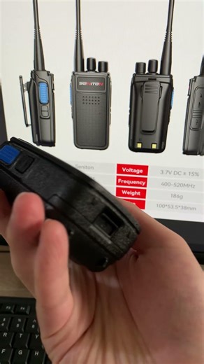 Seniton ST-D775,TYPE-C Rapid Charging,Low Battery Alert,Spread Spectrum (FHSS).#walkietalkie