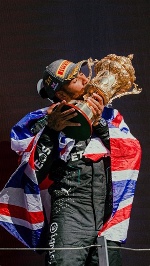 Revzrush on Instagram: "Lewis Hamilton won the 2024 British Grand Prix at Silverstone, ending a 945-day winless streak that stretched back to his victory at the 2021 Saudi Arabian Grand Prix. The Silverstone win was his first victory of the ground-effect era and his ninth win at the British Grand Prix, extending his record at the circuit. A Young fan Teddy asked Lewis Hamilton if he thinks he is going to win this weekend to which Lewis replied “if you support me, I think it’s possible”, and Loui
