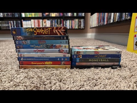 My Baseball Movie Collection